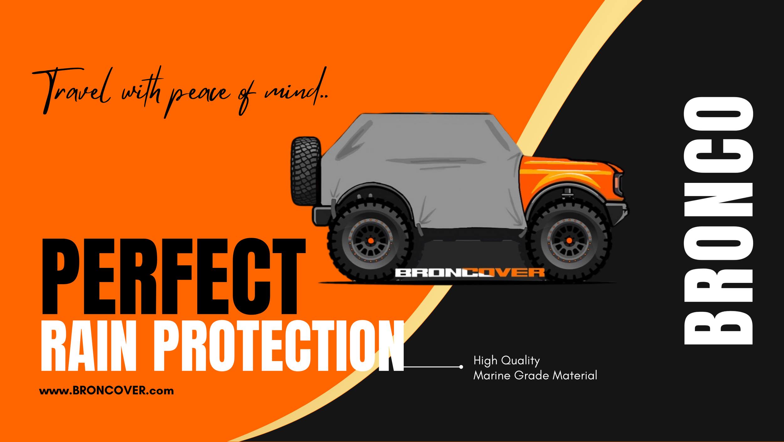Early bronco waterproof online cover